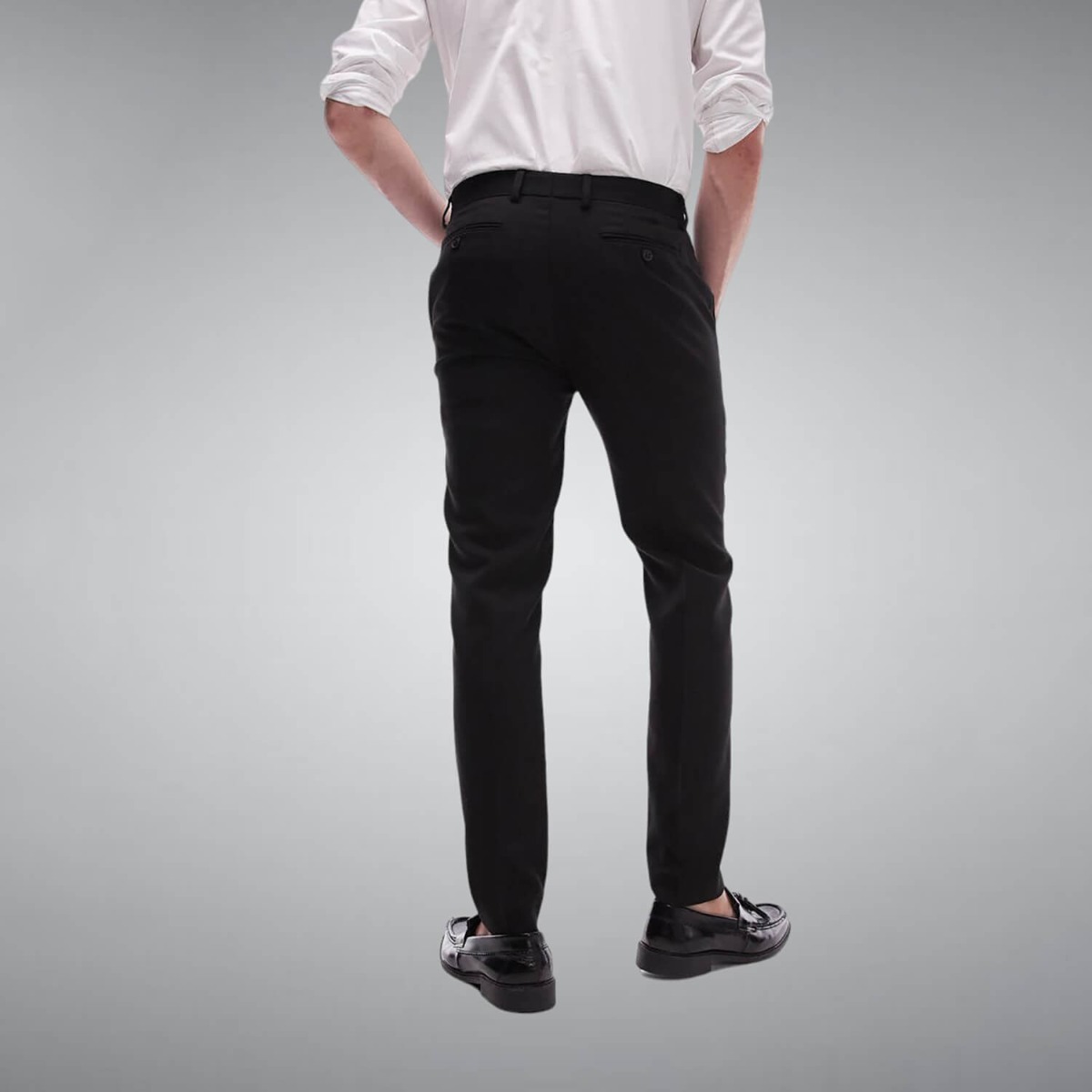 Black Slim Fit Pant