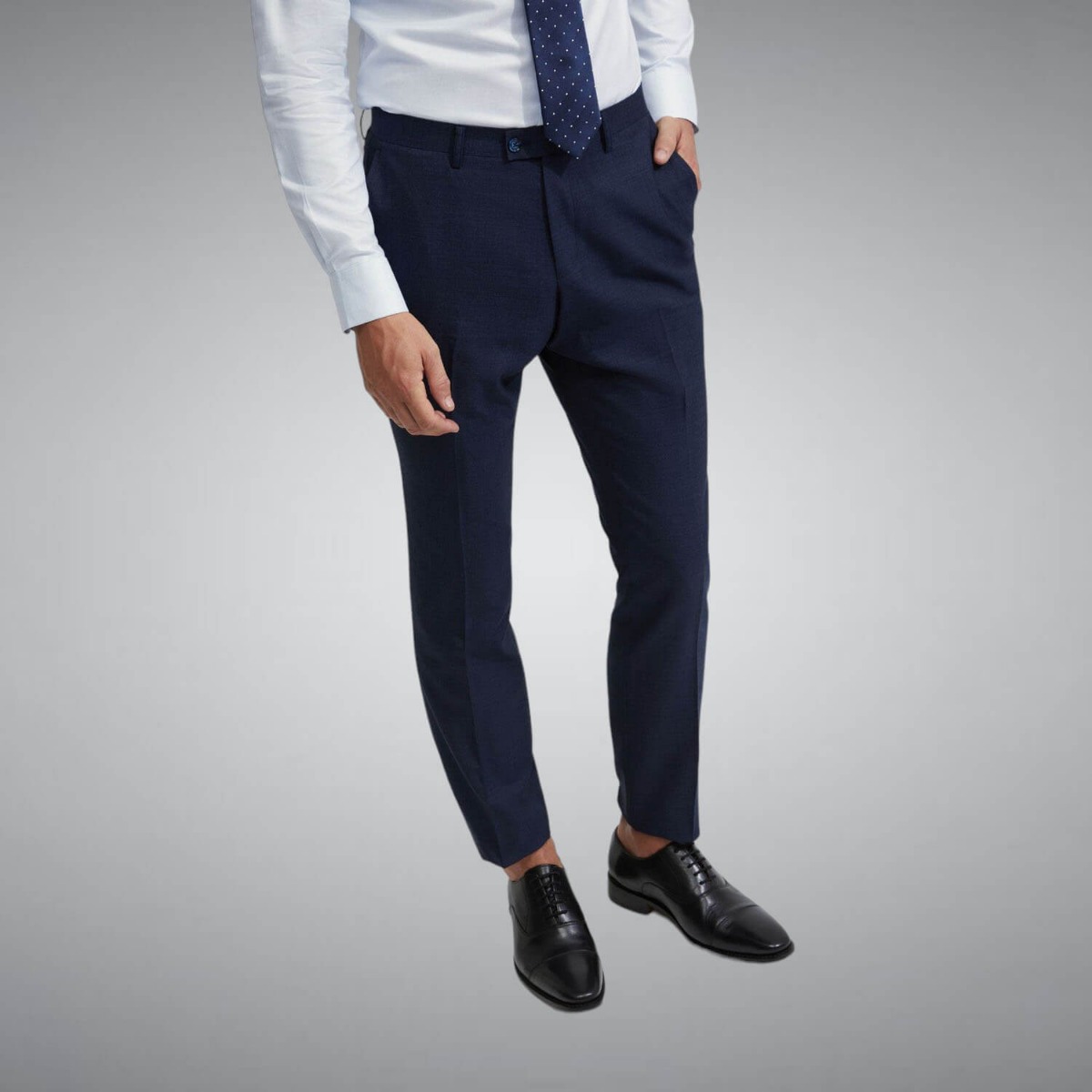 Navy blue dress pant