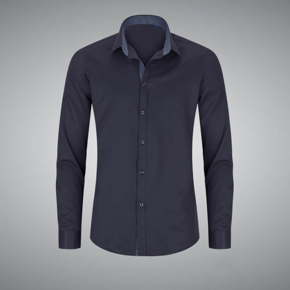Grey Black Dress shirt