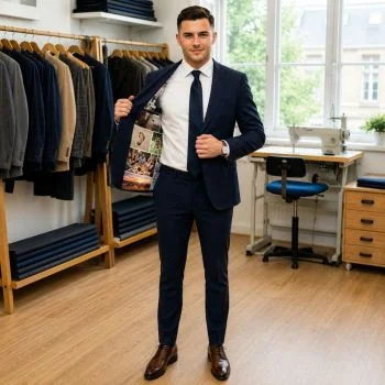 custom photo lining suit