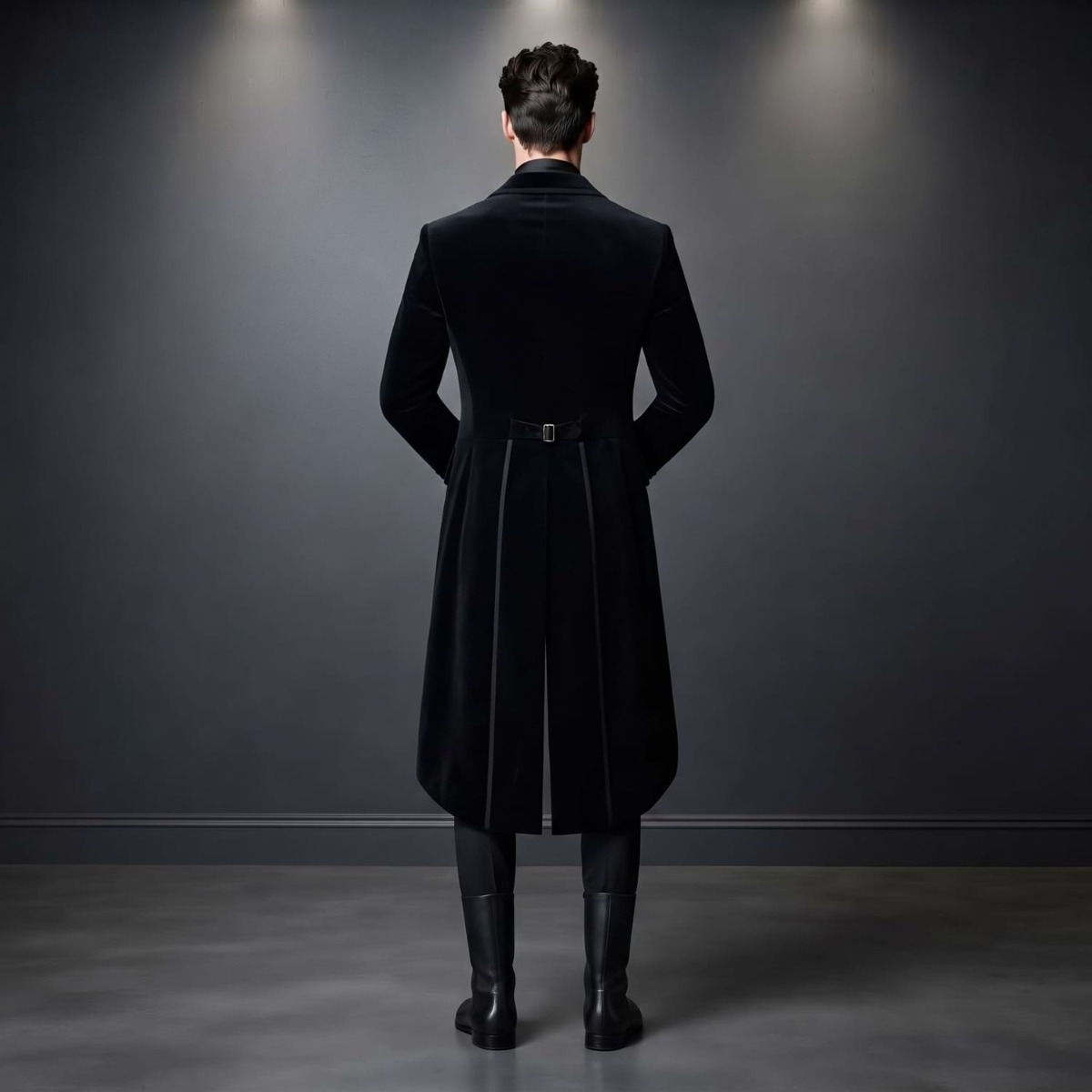 custom gothic long coat