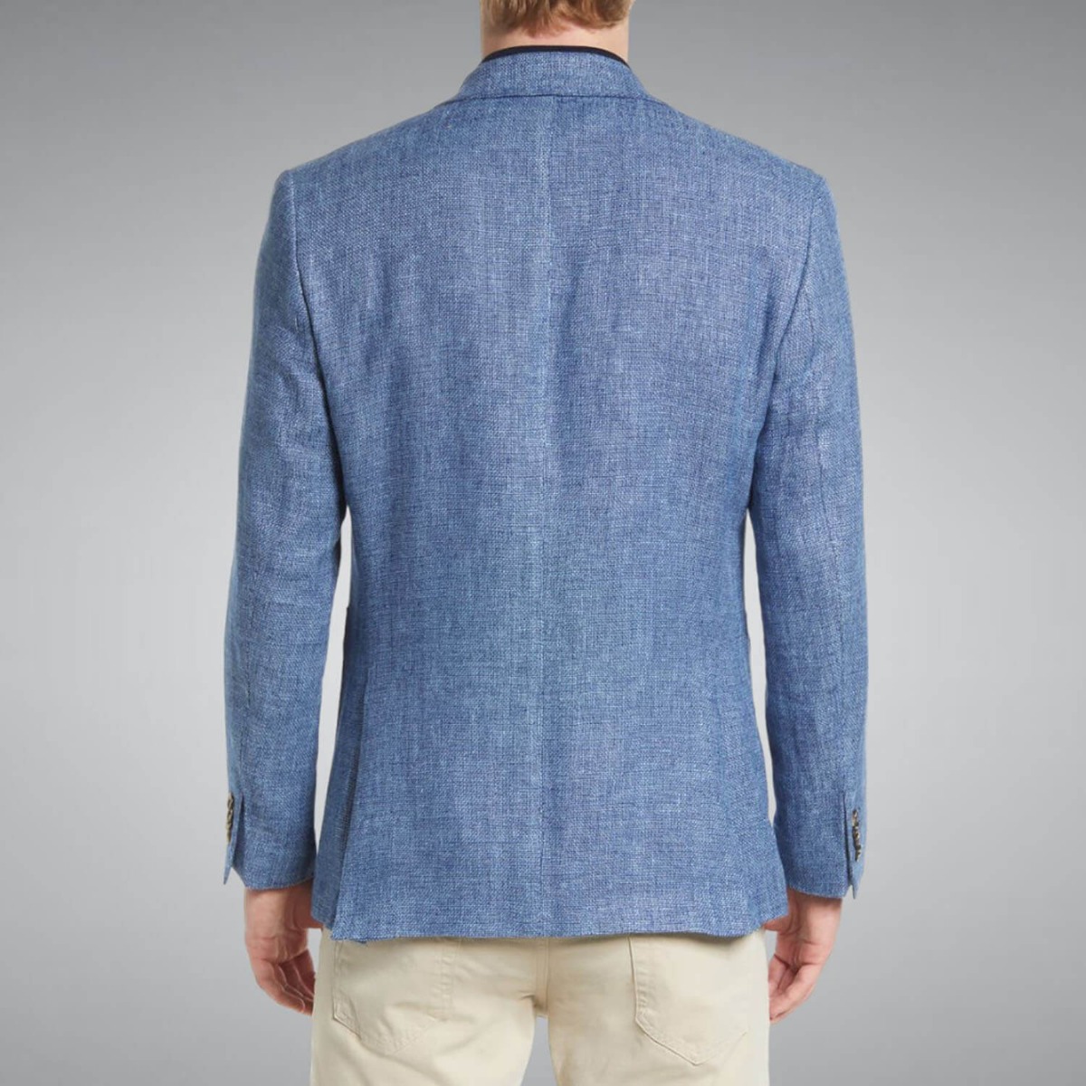 blue sports coat