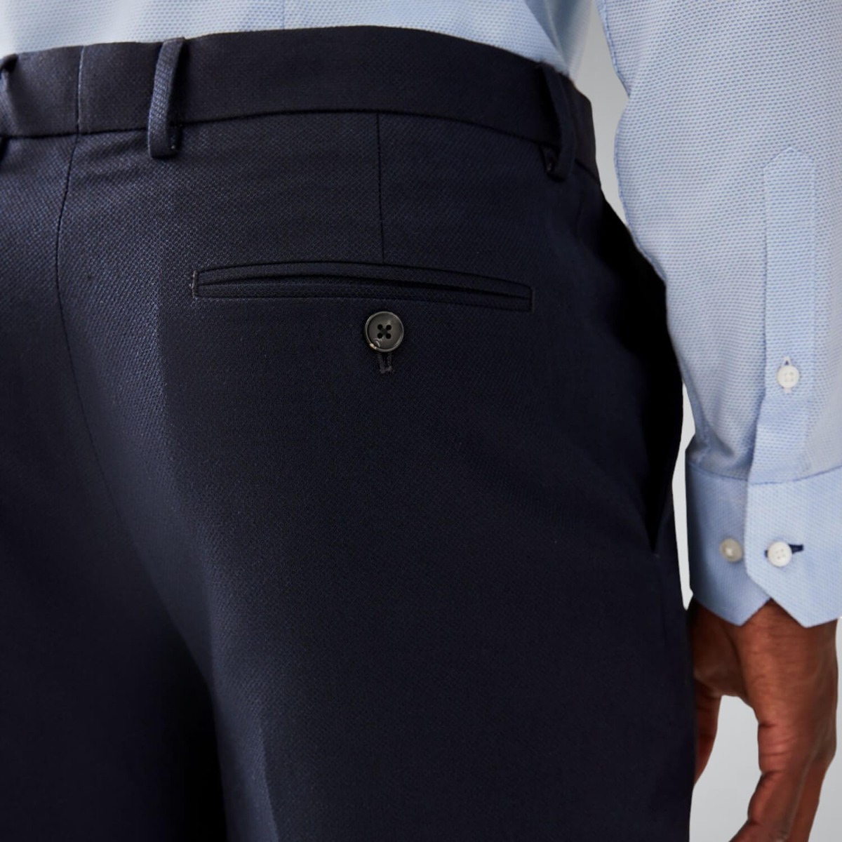 formal dress for men navy blue pants Blue Pants main image 1
