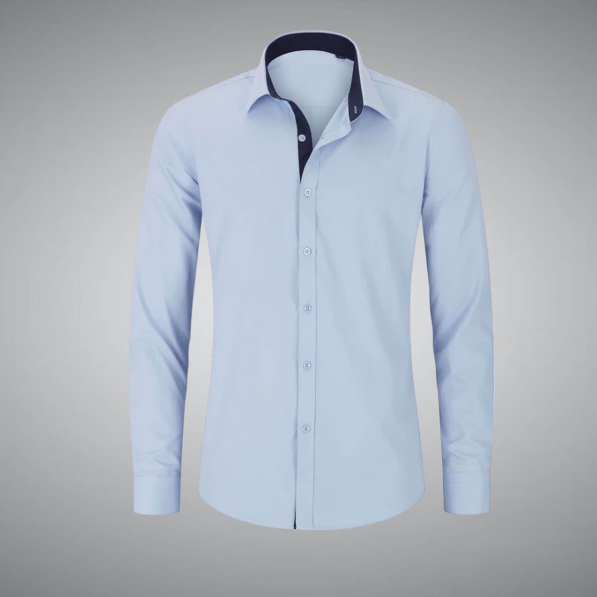 light blue dress shirt