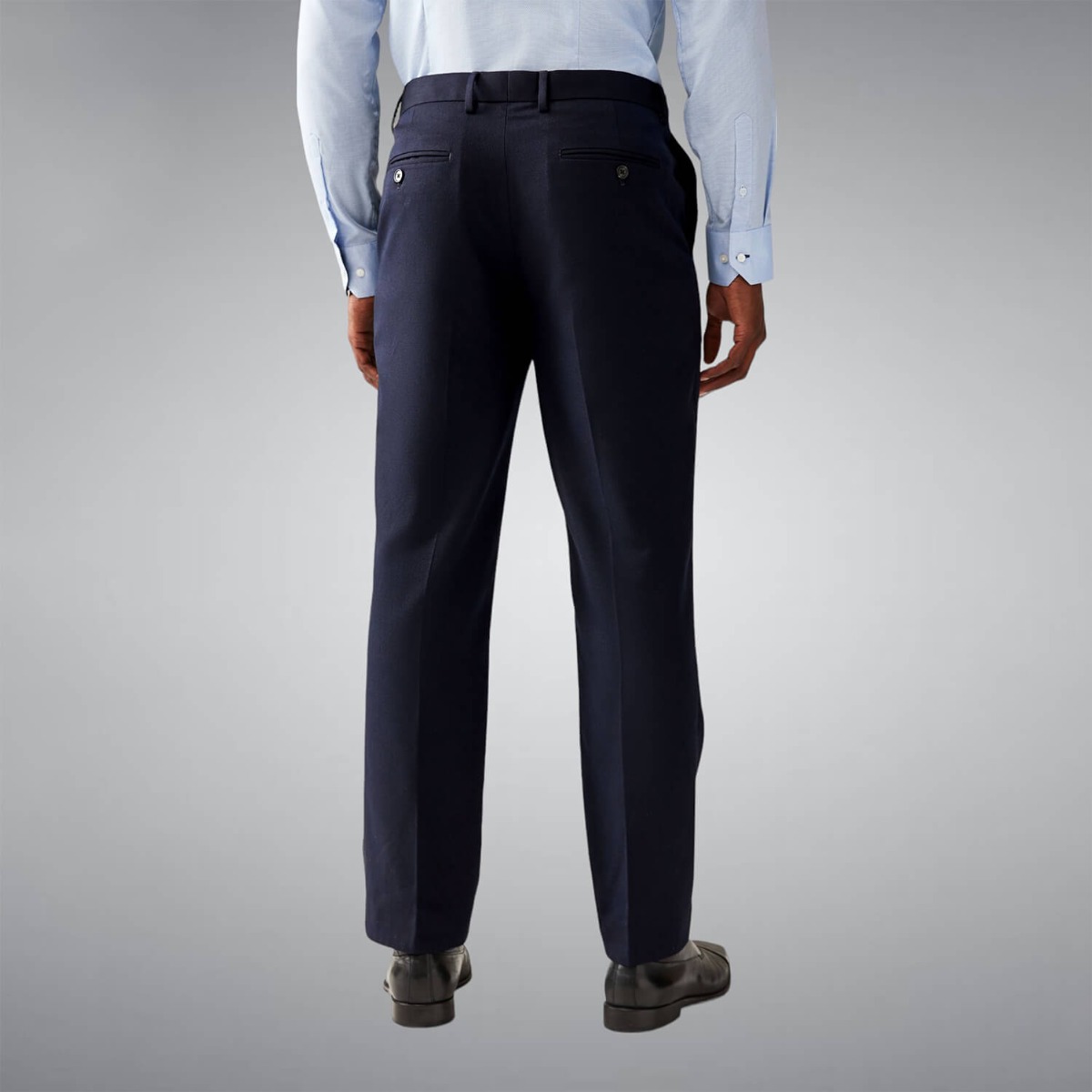 navy blue suit pant