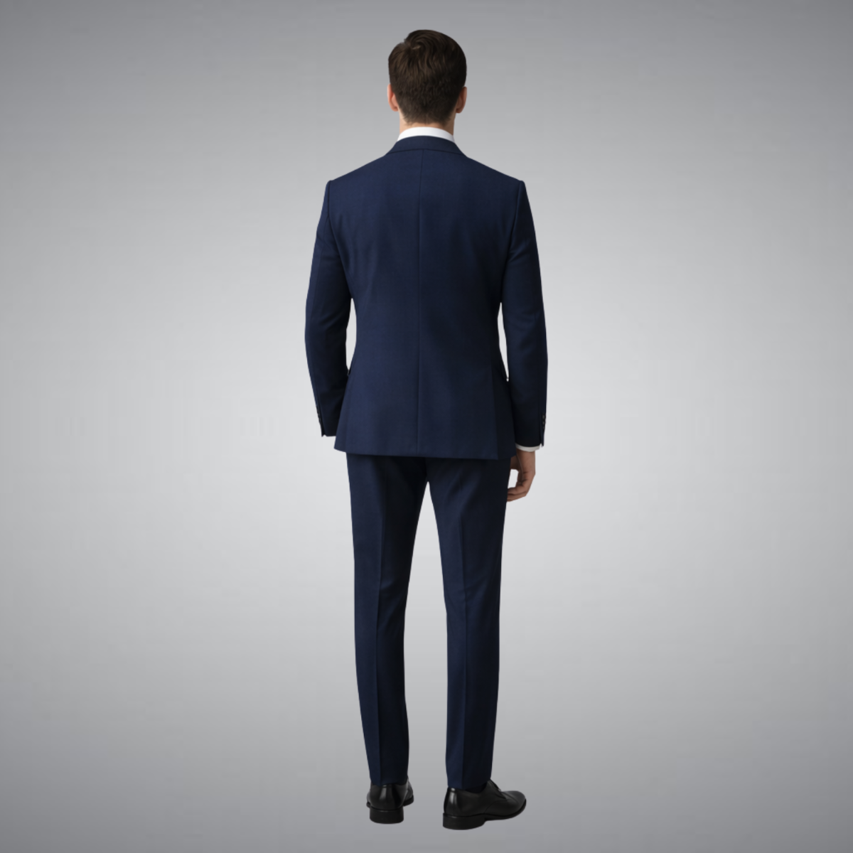 navy blue 3 piece suit