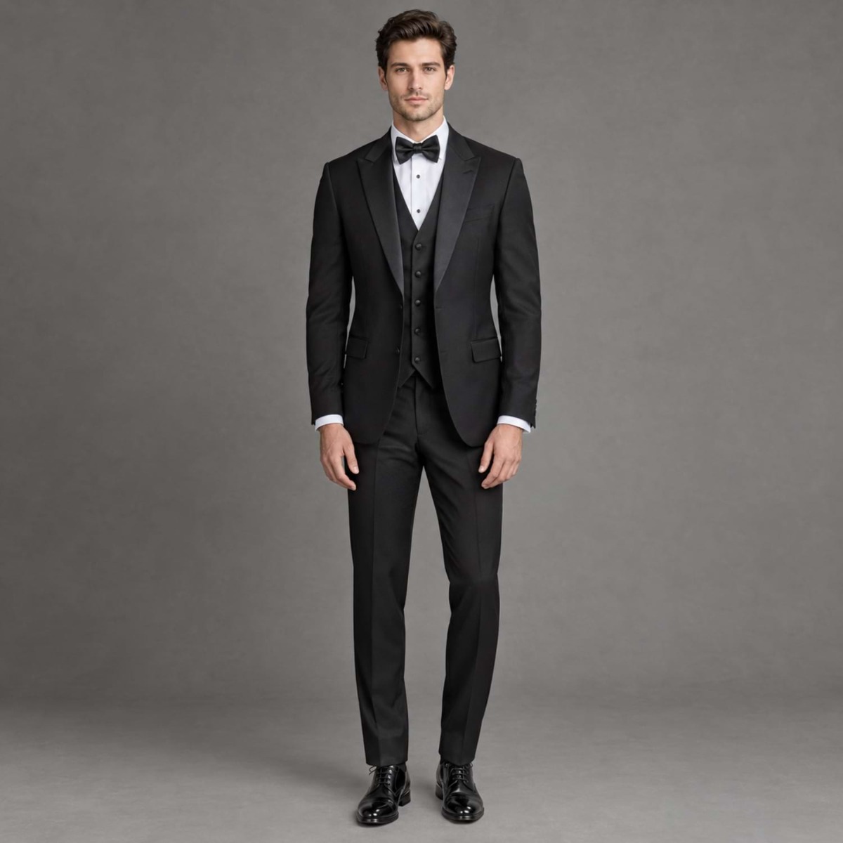 notch lapel tuxedo