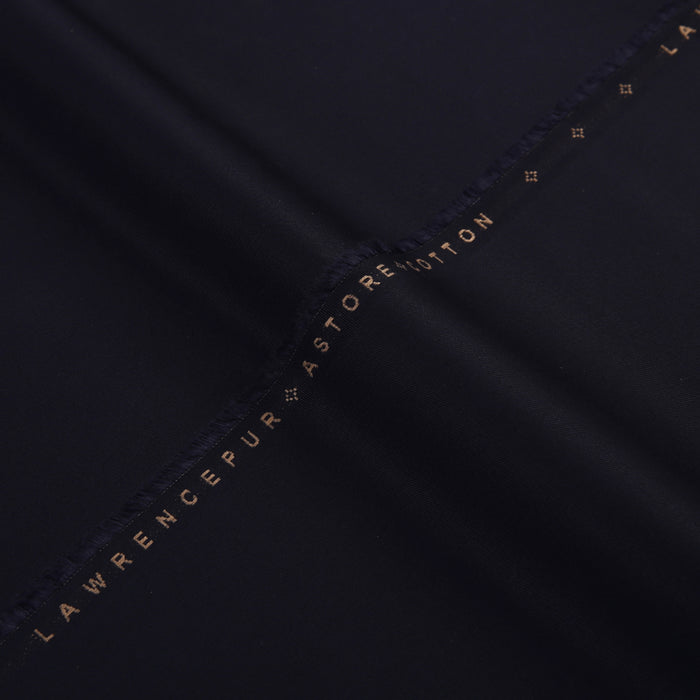 Plain-Navy Blue, Astore Cotton Trousering Fabric  + $27.00