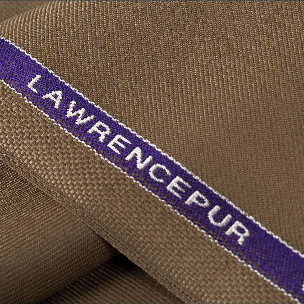 Plain Twill-Camel Brown, Wool Blend, Worsted Flannel Fabric  + $78.00