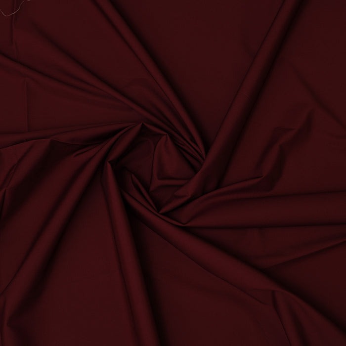 Shirting Fabric - Alpha Maroon Plain + $24.00