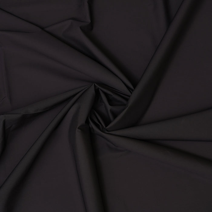 Shirting Fabric - Alpha Black Plain + $24.00