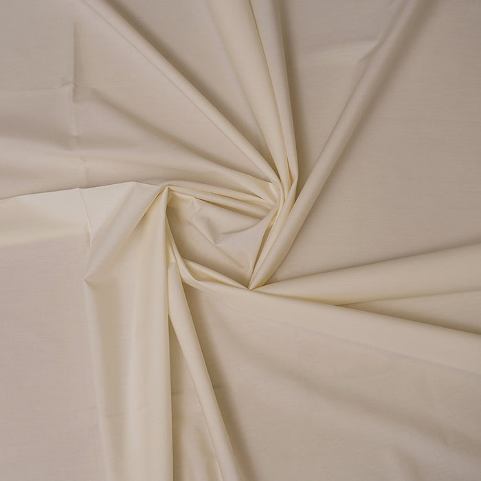 Shirting Fabric - Alpha Cream Plain + $24.00