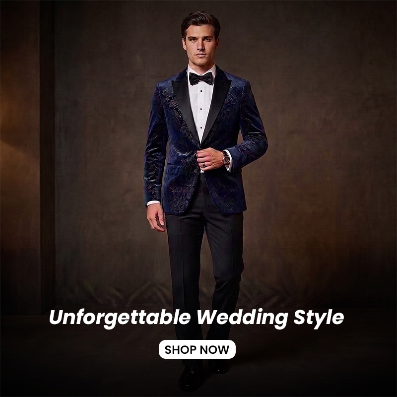 fancy wedding suit 